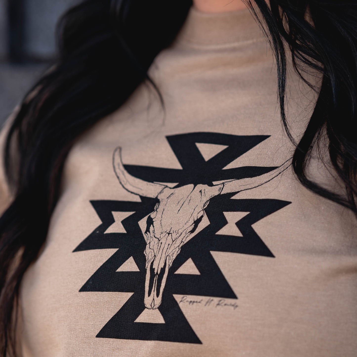 Cow Skull Crewneck