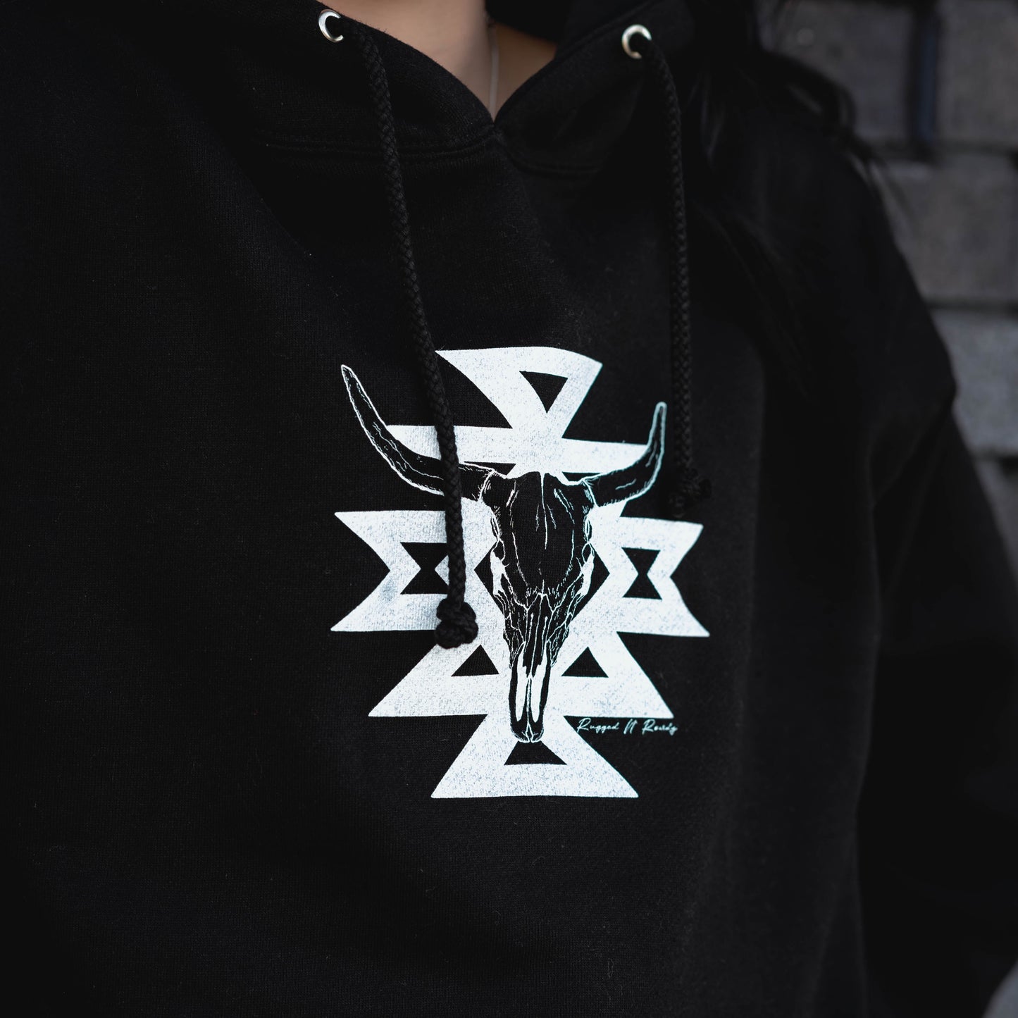 Cow Skull Hoodie