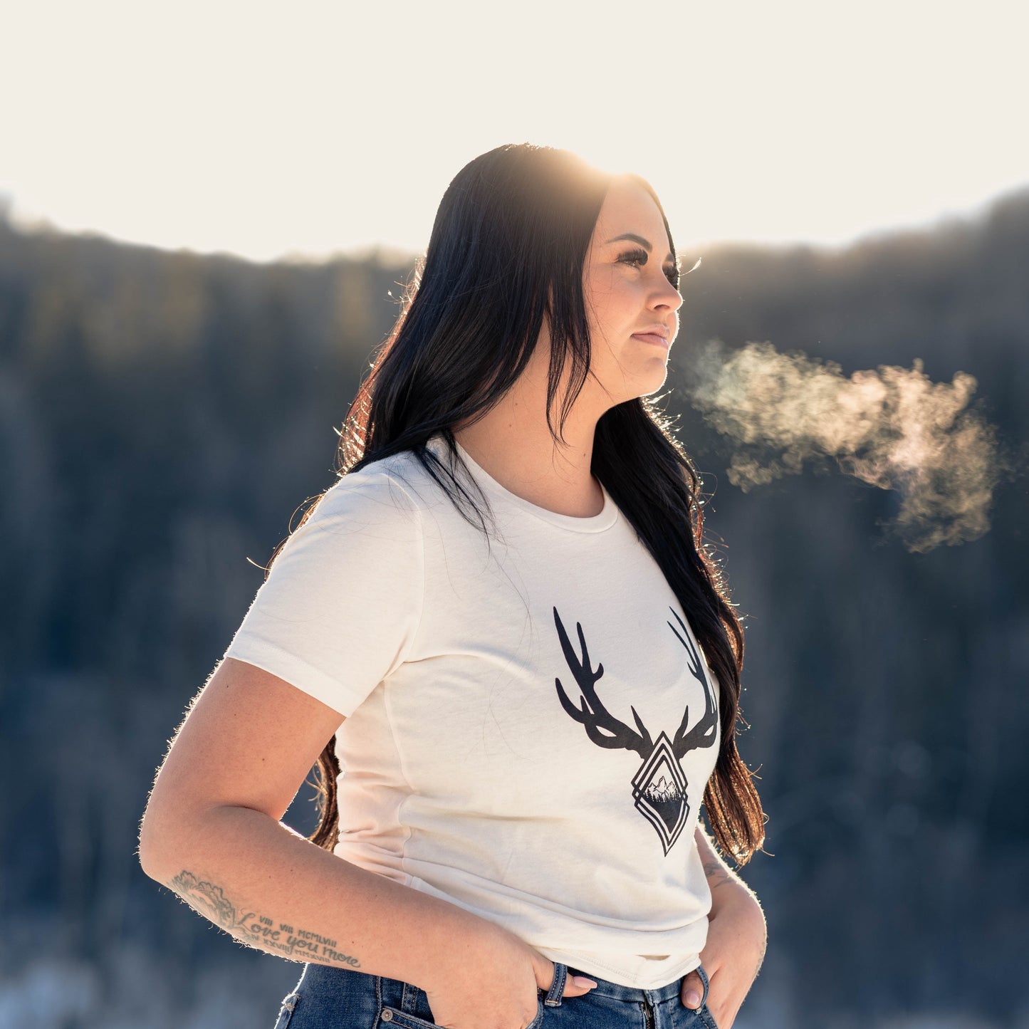 Northern Women Antler Tee