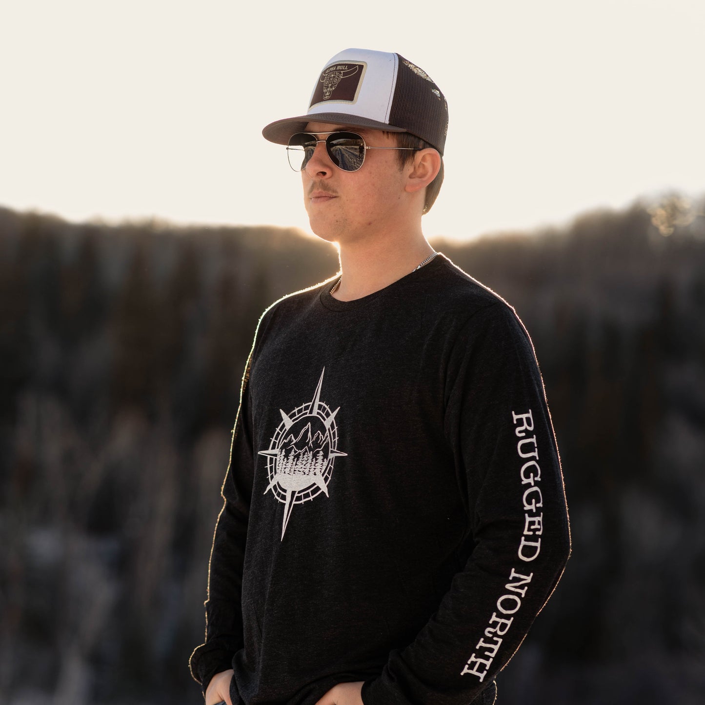 Rugged Compass Long Sleeve