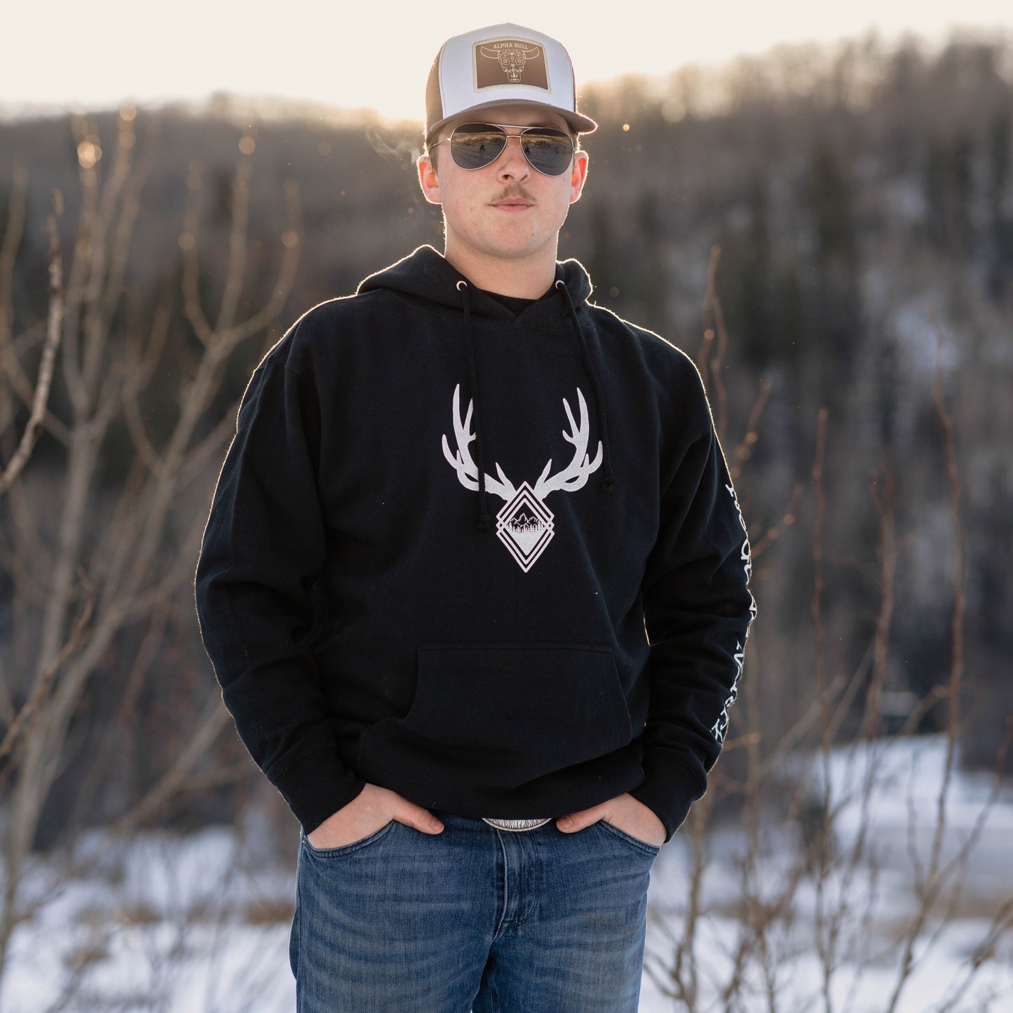 Rugged Antler Hoodie