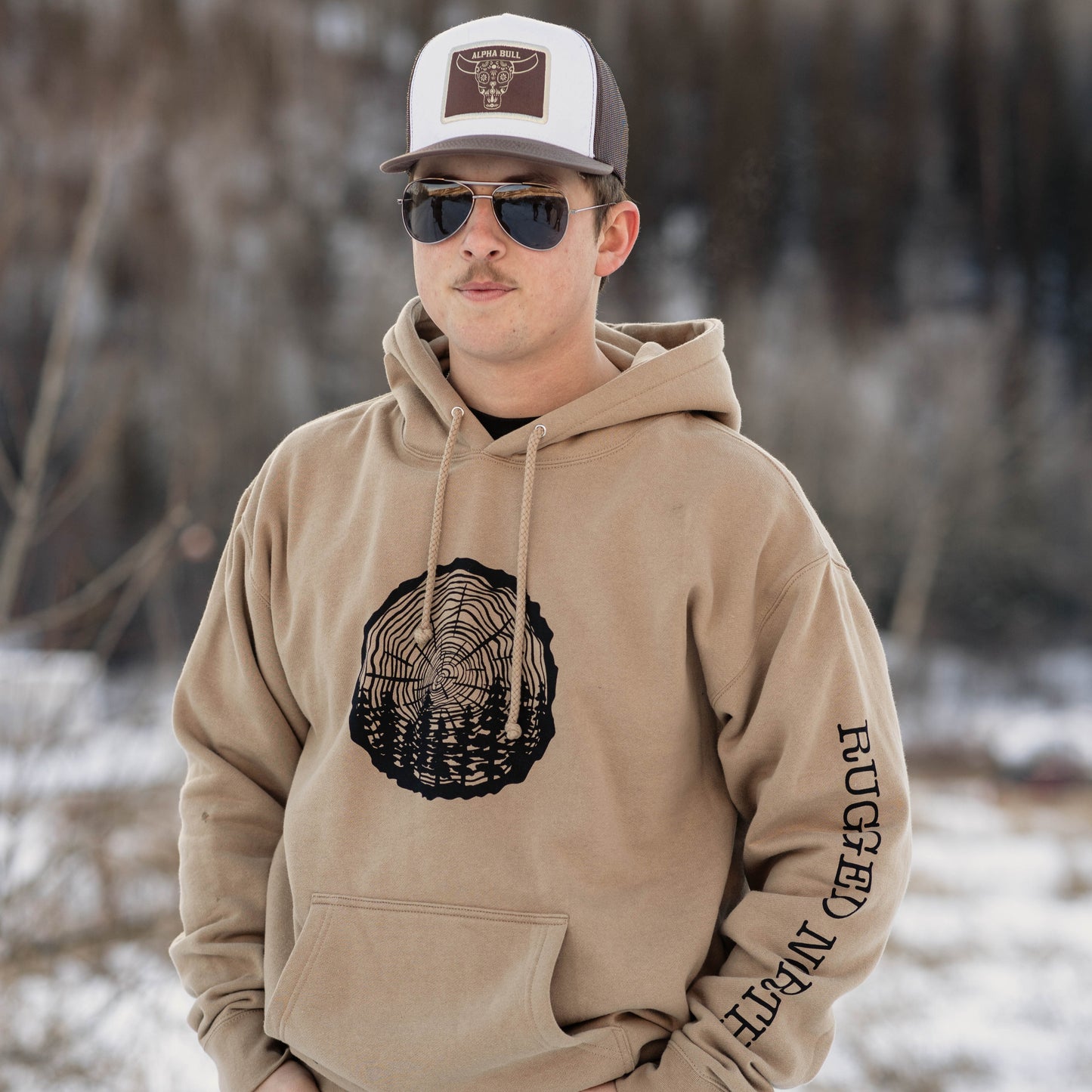 Rugged Forest Hoodie