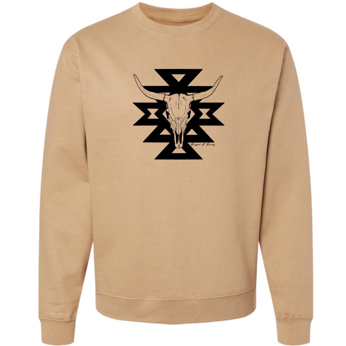 Cow Skull Crewneck