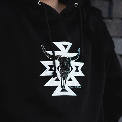 Cow Skull Hoodie