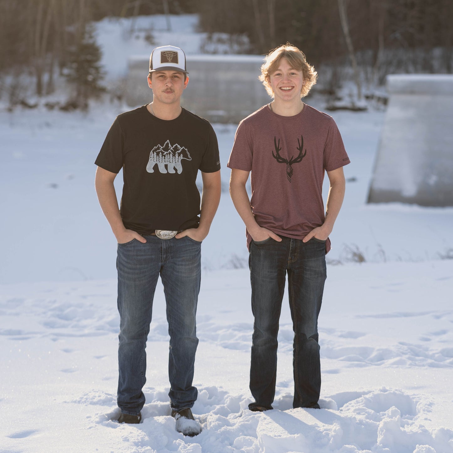 Rugged Men Bear Tee