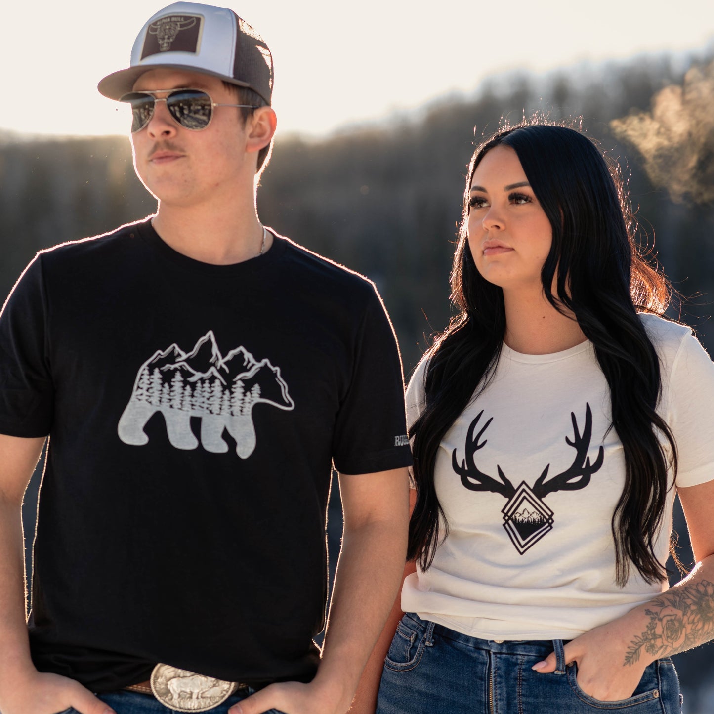 Northern Women Antler Tee