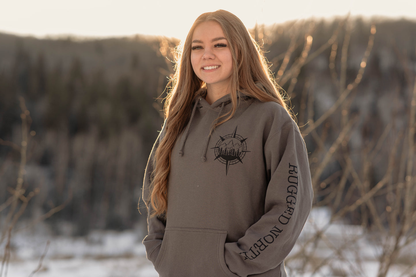 Rugged Compass Hoodie