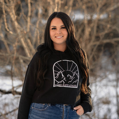 Sunrise Cropped Hoodie