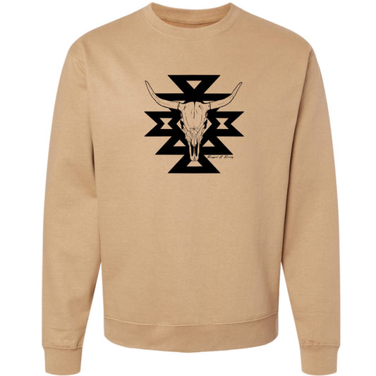 Cow Skull Crewneck
