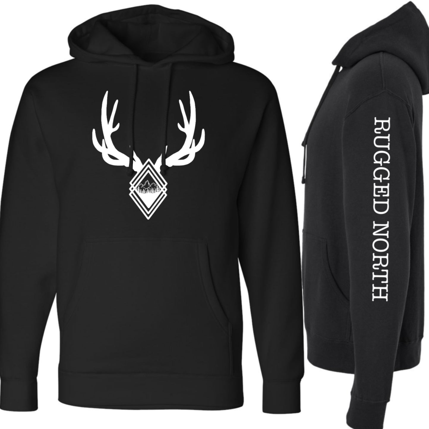 Rugged Antler Hoodie